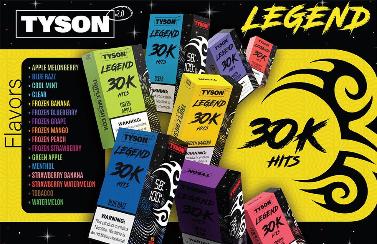 TYSON PRO 50K Drip Flavors TYSON PRO 50K Drip Flavors