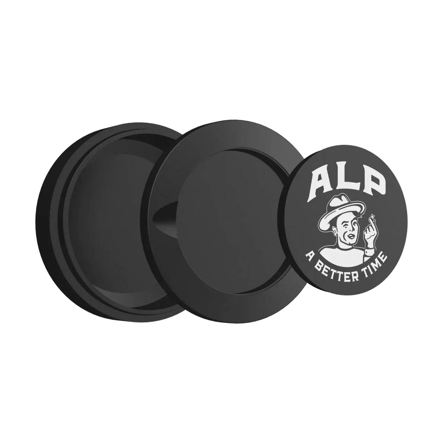 ALP Metal Travel Tin Black