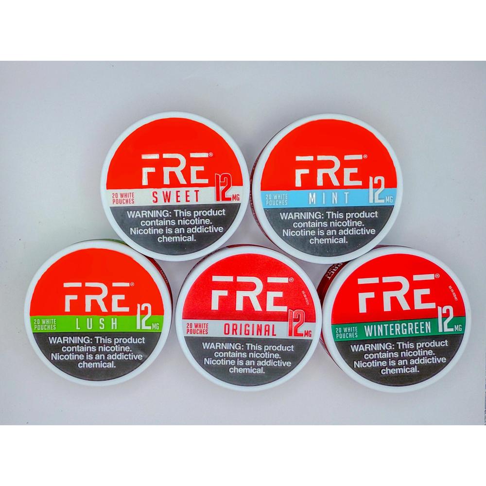 FRE POUCHES VARIETY 5 PACK 12MG