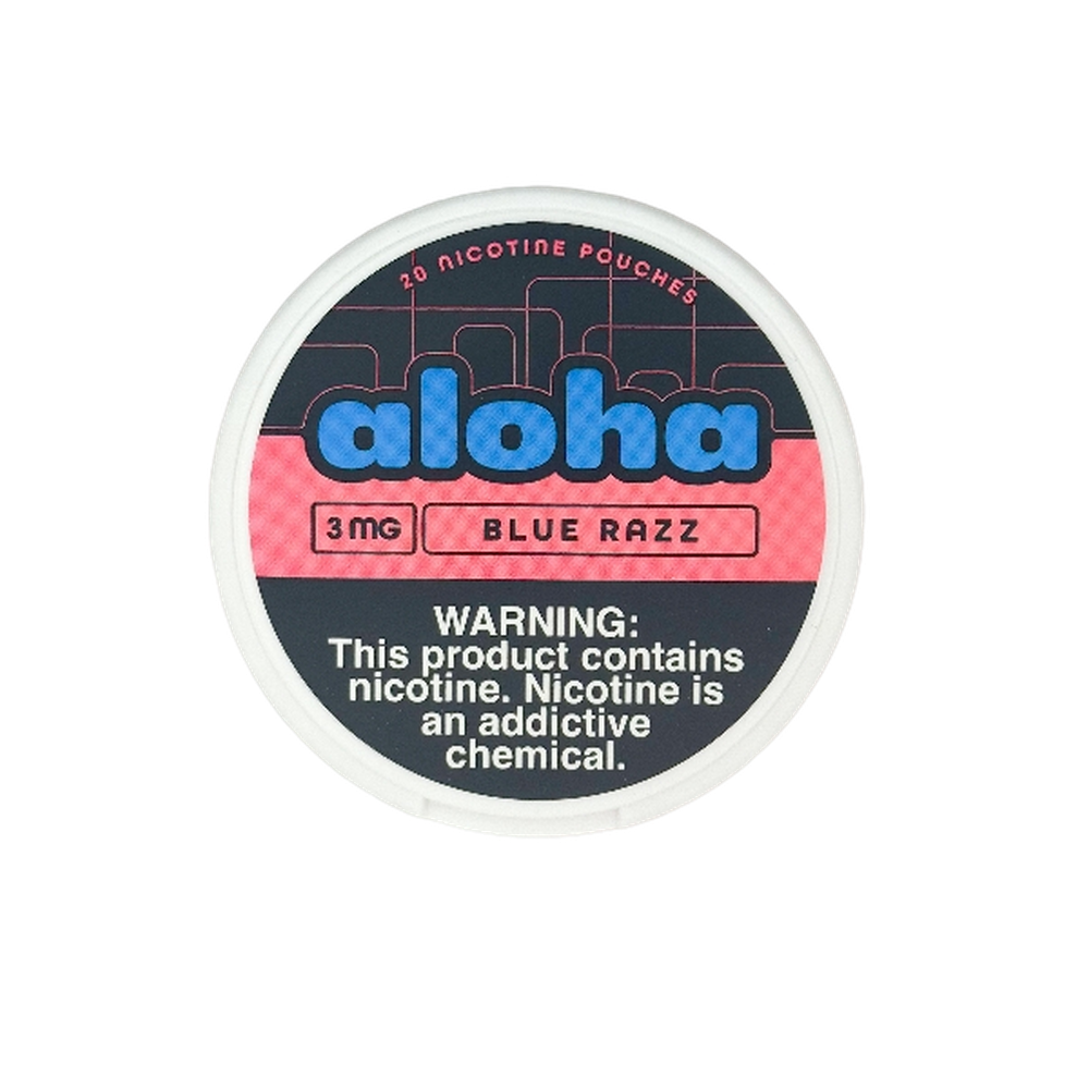 ALOHA BLUE RAZZ 3MG