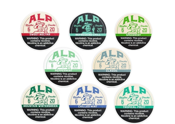 ALP Pouches Mix Variety 8 Pack 6MG