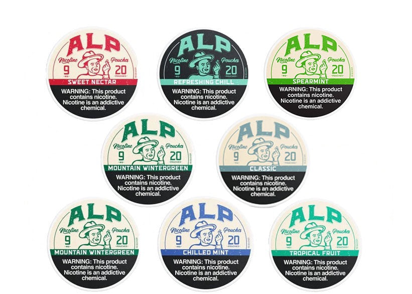 ALP Pouches Mix Variety 8 Pack 9MG