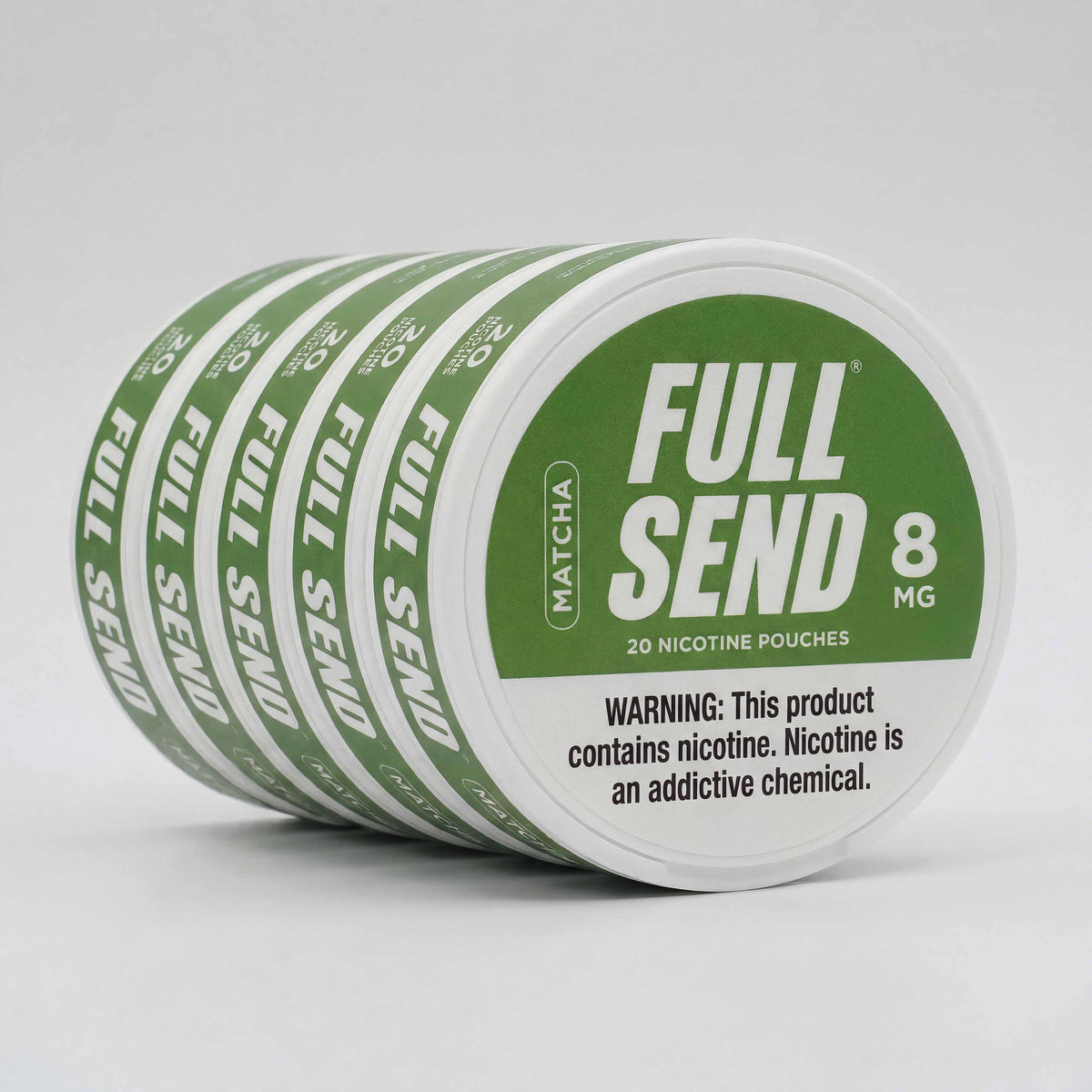 Full Send Pouches Matcha 8MG