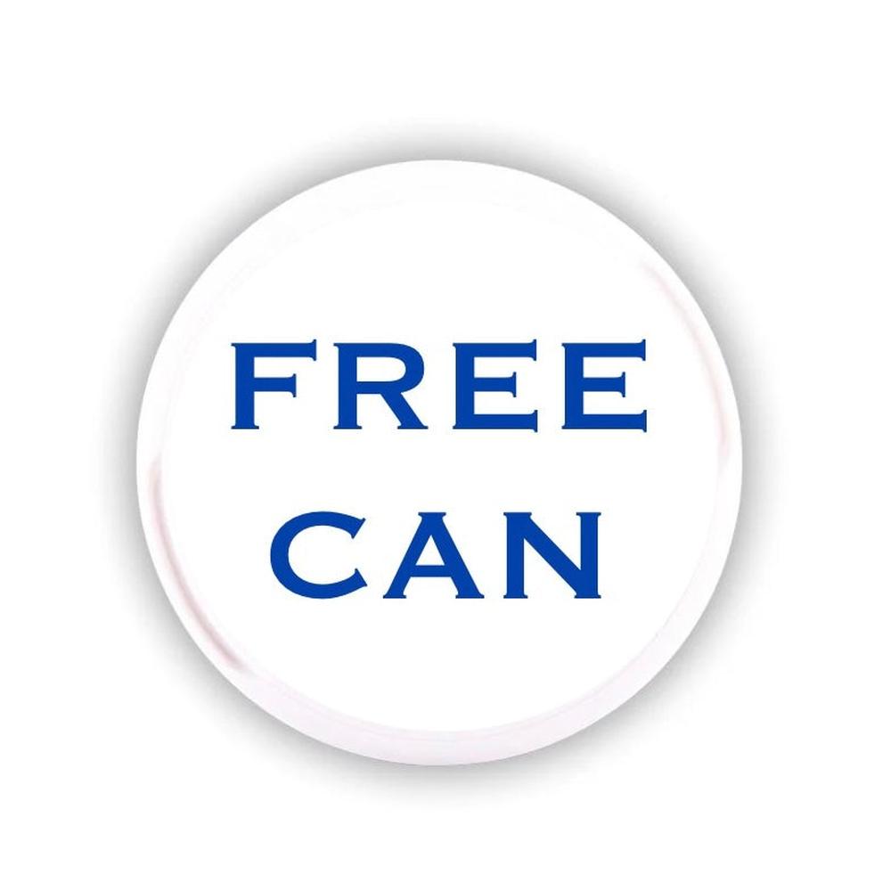 FREE CAN WITH EVERY LOG