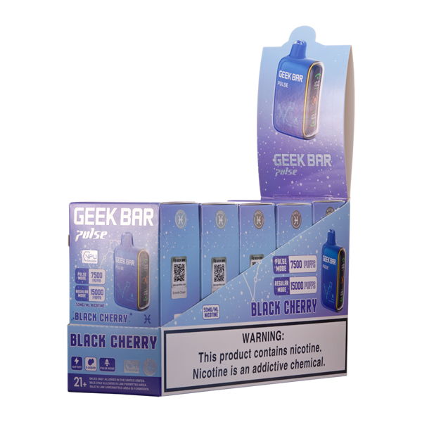 Geek Bar Pulse Black Cherry 5 Pack