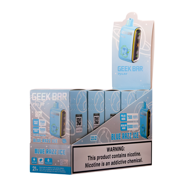 Geek Bar Pulse Blue Razz 5 Pack