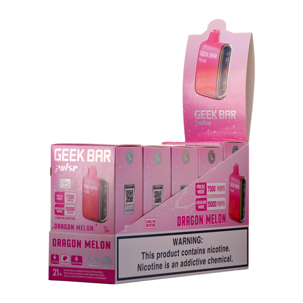 Geek Bar Pulse Dragon Melon 5 Pack