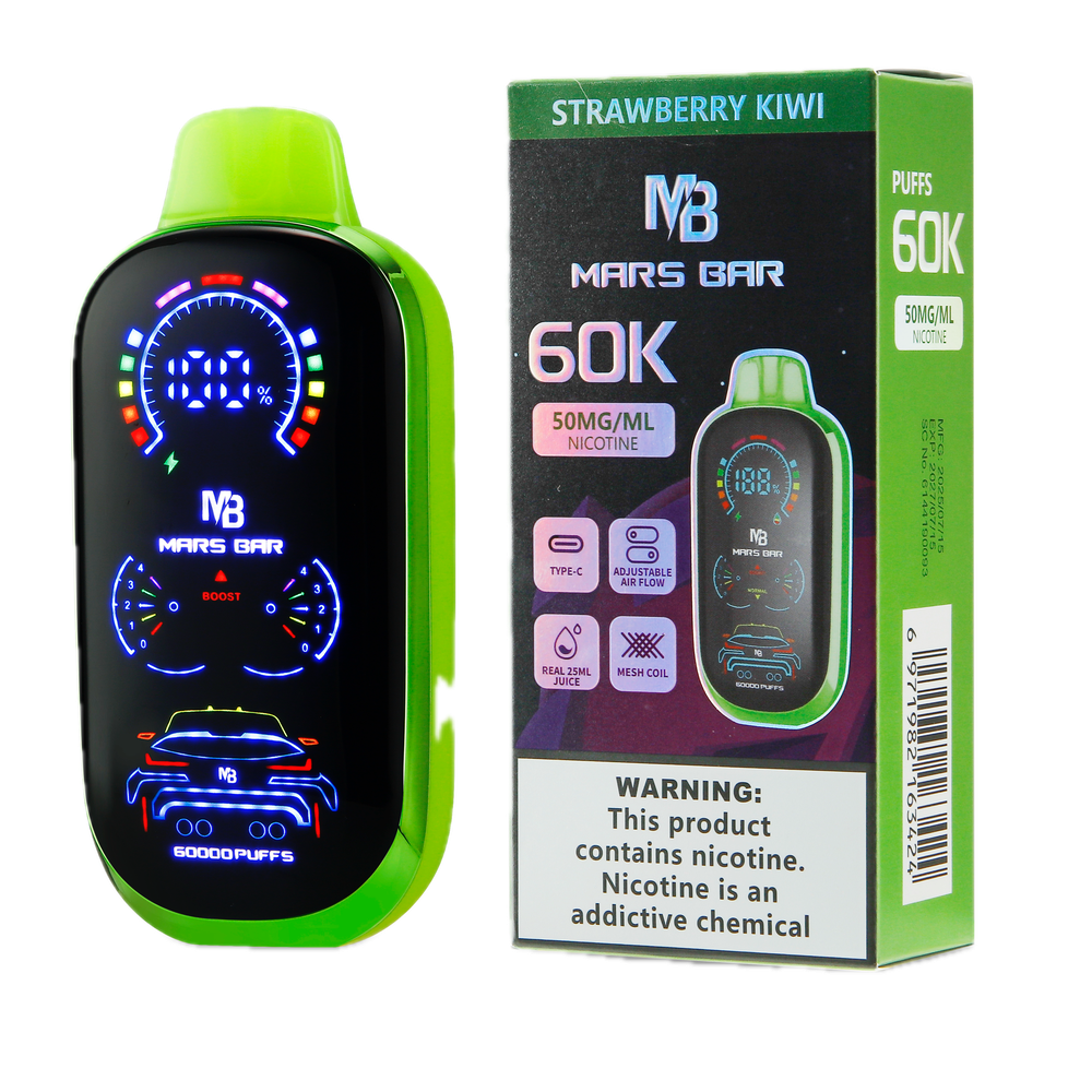 Mars Bar 60K Strawberry Kiwi
