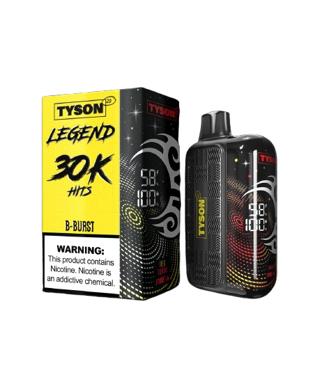 Tyson Legend B-Burst 30K Drip Flavors Tyson Legend B-Burst 30K Drip Flavors