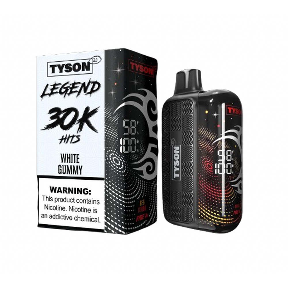 Tyson Legend White Gummy 30K