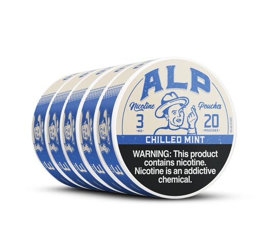 ALP POUCHES Chilled Mint 6 CANS FOR THE PRICE OF 5 !!!