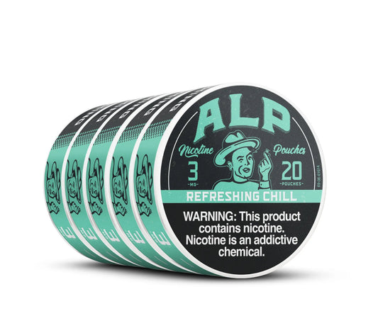ALP POUCHES Refreshing Chill 6 CANS FOR THE PRICE OF 5 !!!