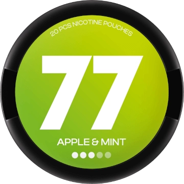 77 Pouches Apple & Mint 10.4MG