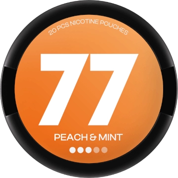 77 Pouches Peach & Mint 10.4MG