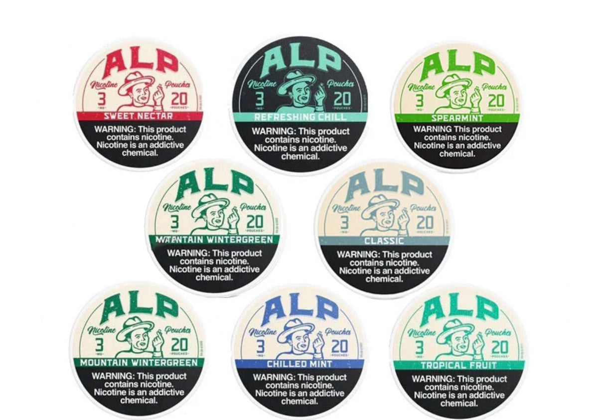 ALP Pouches Mix Variety 8 Pack 3MG