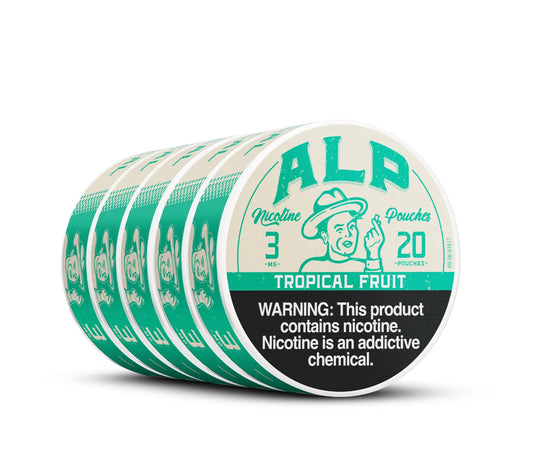 ALP POUCHES Tropical Fruit 6 CANS FOR THE PRICE OF 5 !!!