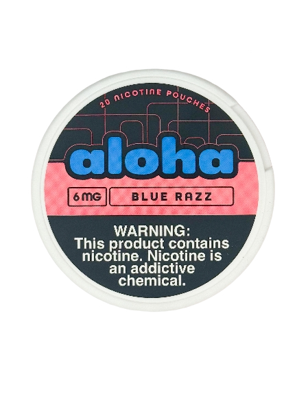 ALOHA BLUE RAZZ 6MG