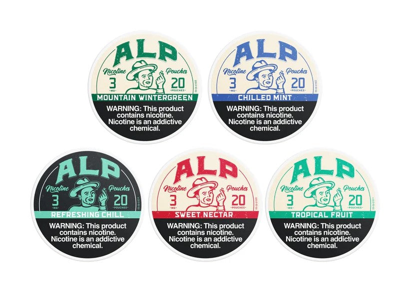 ALP POUCHES MIX VARIETY 5 PACK 3 MG