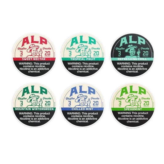 ALP POUCHES MIX VARIETY 6 PACK 3MG