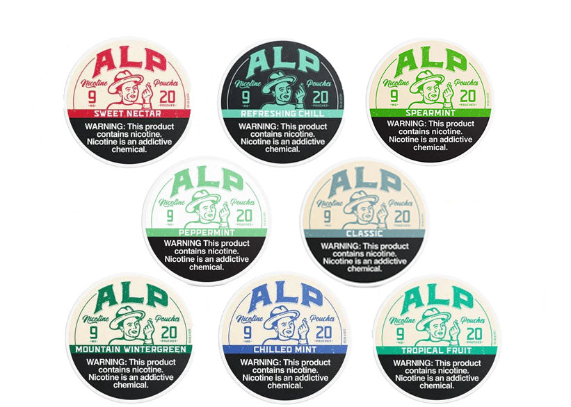 ALP Pouches Mix Variety 8 Pack 9MG