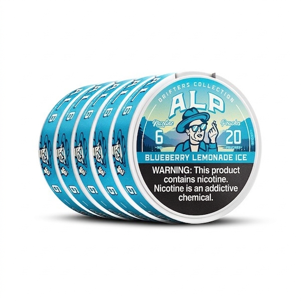 Alp Drifters Blueberry Lemonade Ice 6MG 5-Pack