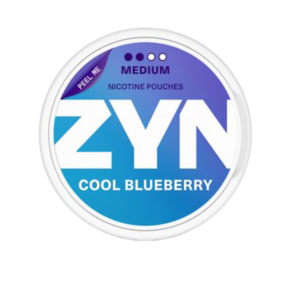 European Zyn Cool Blueberry Medium 6MG