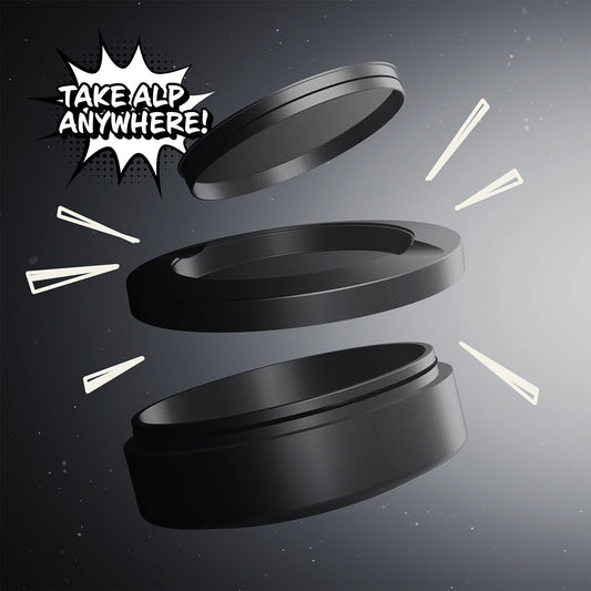 ALP Metal Travel Tin Black
