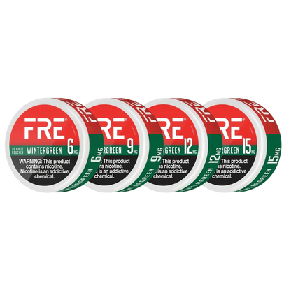 FRE Wintergreen Pouches CHOOSE YOUR STRENGTH