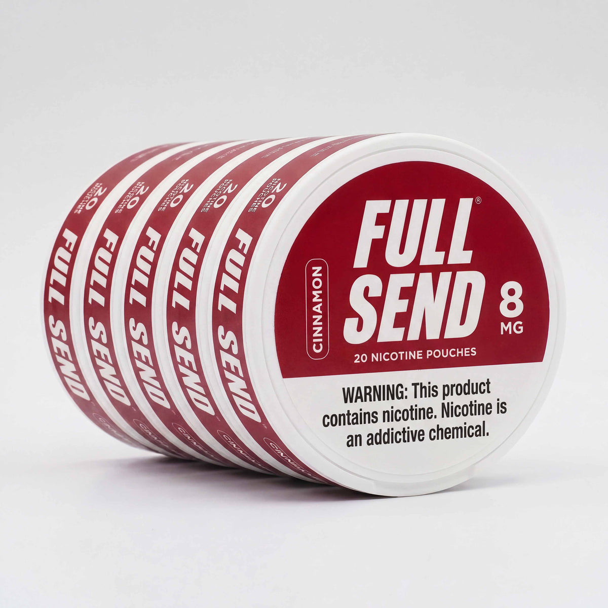 Full Send Pouches Cinnamon 8MG
