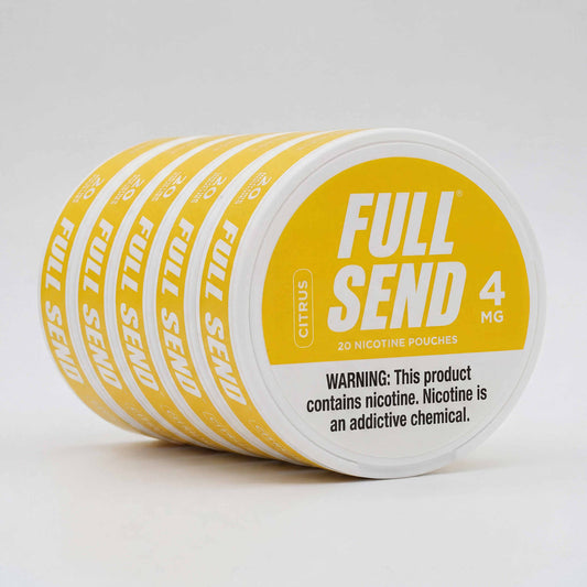 Full Send Pouches Citrus 4MG