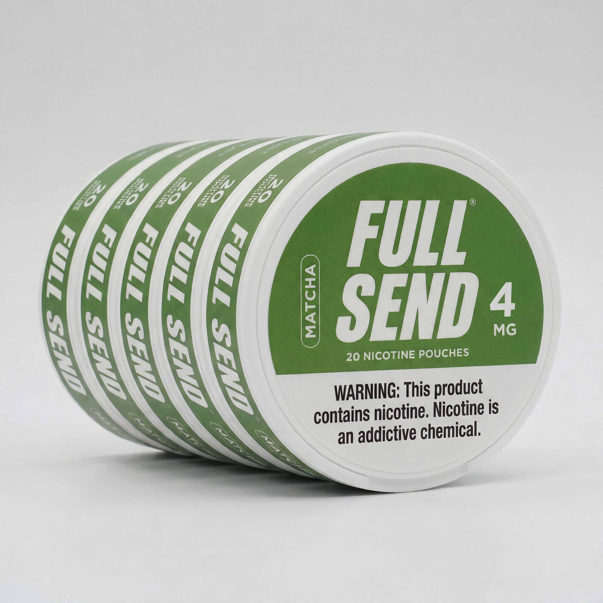 Full Send Pouches Matcha 4MG
