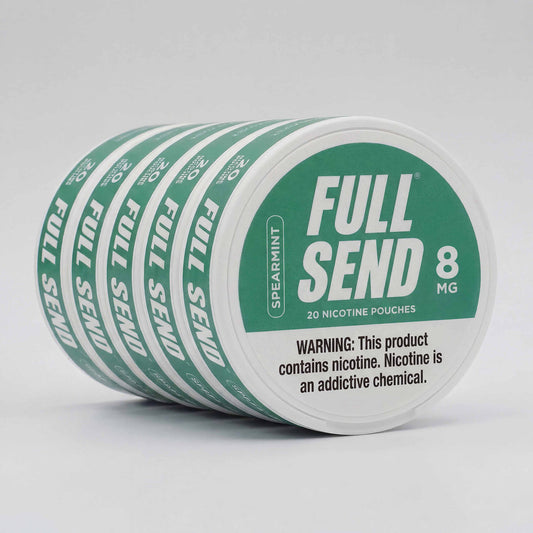Full Send Pouches Spearmint 8MG