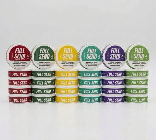 Full Send Pouches Variety 4MG Log 6-Pack Bundle