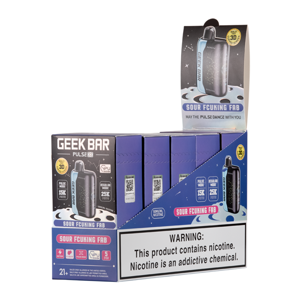Geek Bar Pulse X  Sour F**king Fab 25k 5 Pack