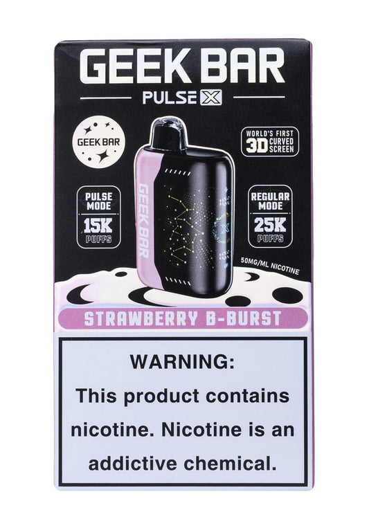 Geek Bar X 25K Strawberry B-Burst