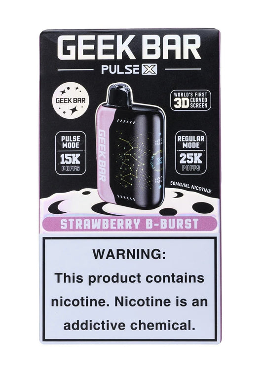 Geek Bar X Strawberry B-Burst 25K
