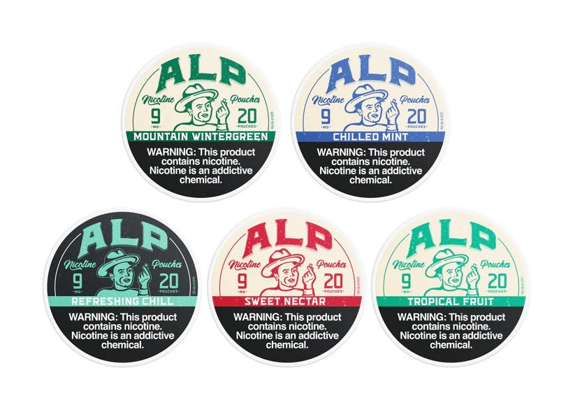ALP POUCHES Variety Pack 6 CANS FOR THE PRICE OF 5 !!!