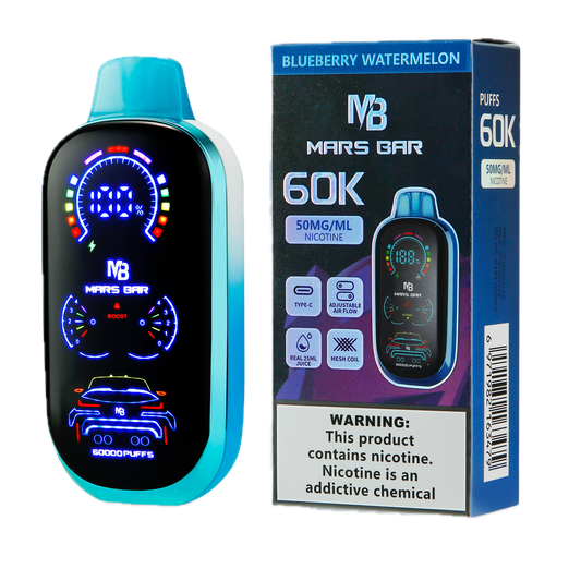 Mars Bar 60K Blueberry Watermelon