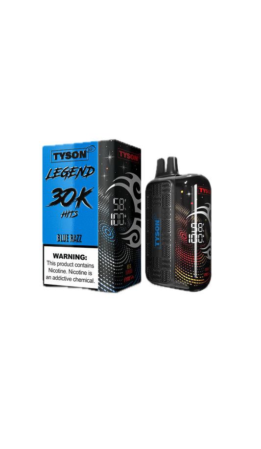 Tyson Legend Blue Razz 30K