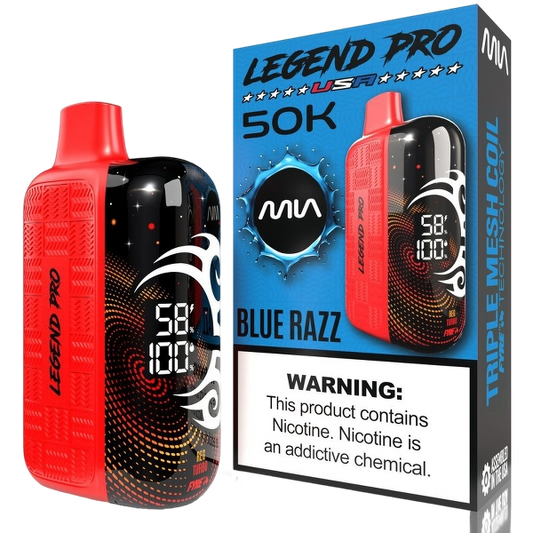 Tyson Legend Pro Blue Razz 50K